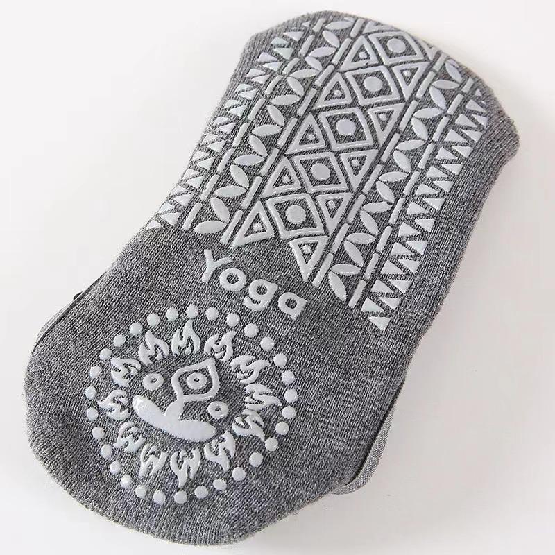 Frauen Yoga Anti-Rutsch-Socken Damen Belüftung Ballett Tanz Gym Fitness Pilates Baumwollsocken