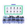 180PCS Tactile Push Button Switch Micro Momentary Tact Assortment Kit 10 Value 6 X 6mm 4 Pin Micro