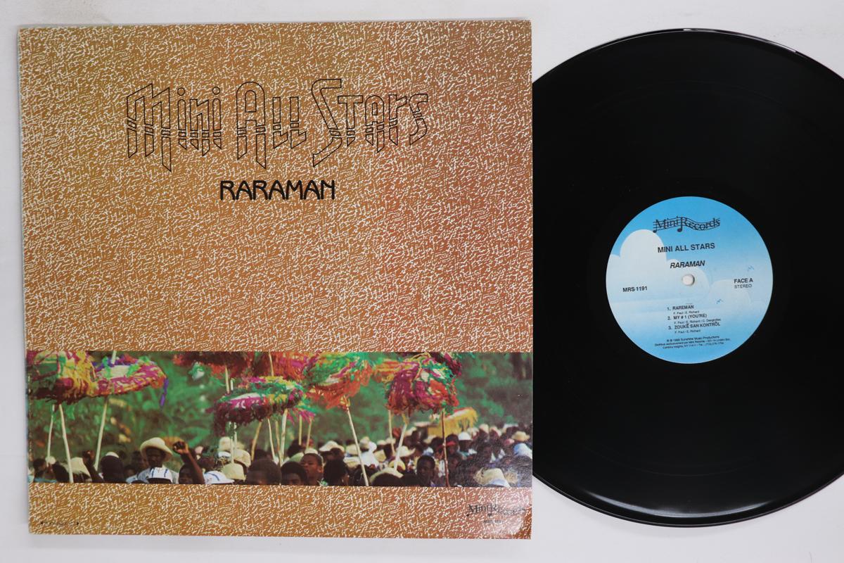 

LP Record MINI ALL STARS Raraman MRS1191 MINI 1985 US Latin Used