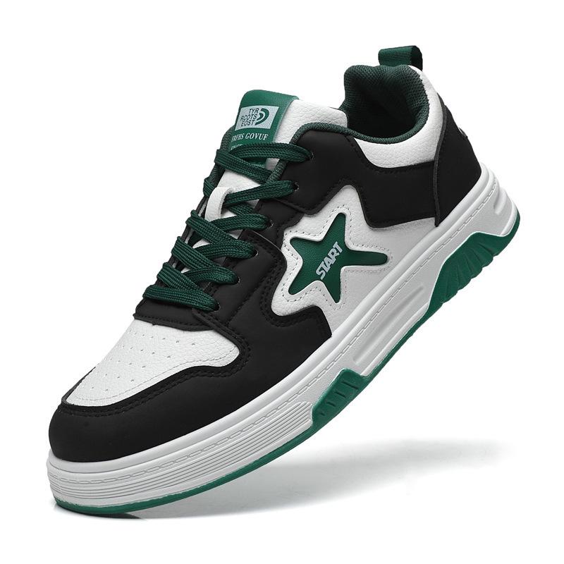 

Мужская обувь весна новая дышащая маленькая белая обувь мужская трендовая универсальная платформа спортивная обувь повседневная обувь для скейтборда модная обувь 44