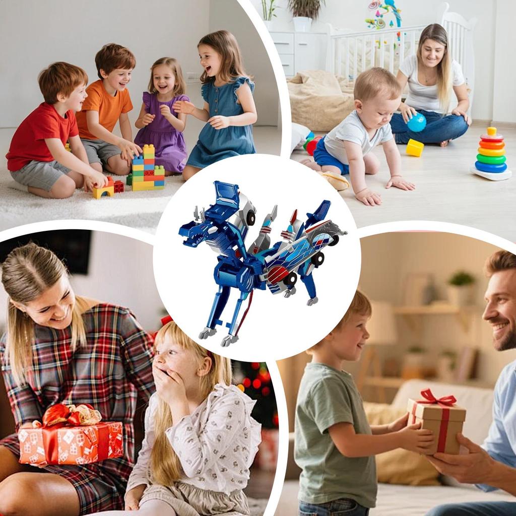 Dinosaur Car Toy Magnetic Dragon Toys KidsMotor Vehicle for Toddler Preschool School Festival Home Outdoor Family Gatherings