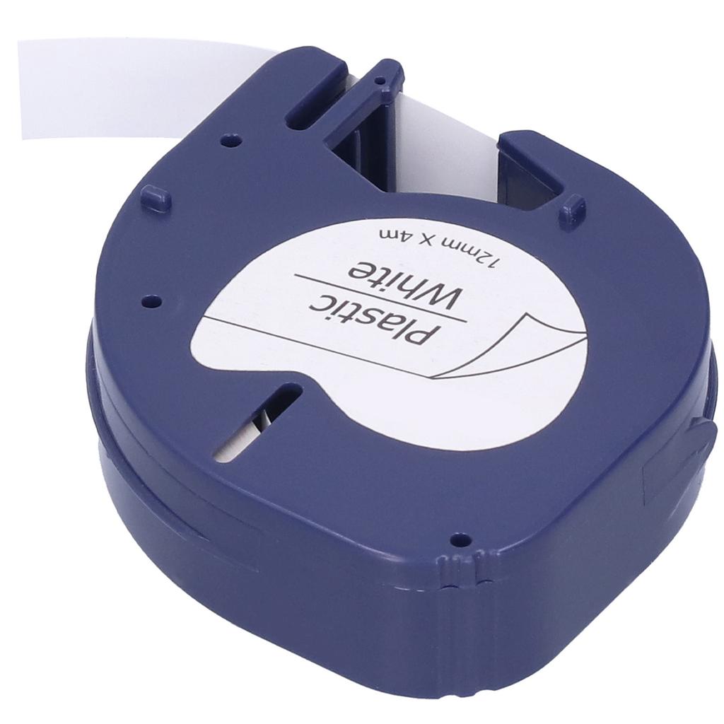 Label Tape Replacement for DYMO LETRATAG Machine Ribbon DIY Print Accessories12mm x 4meter