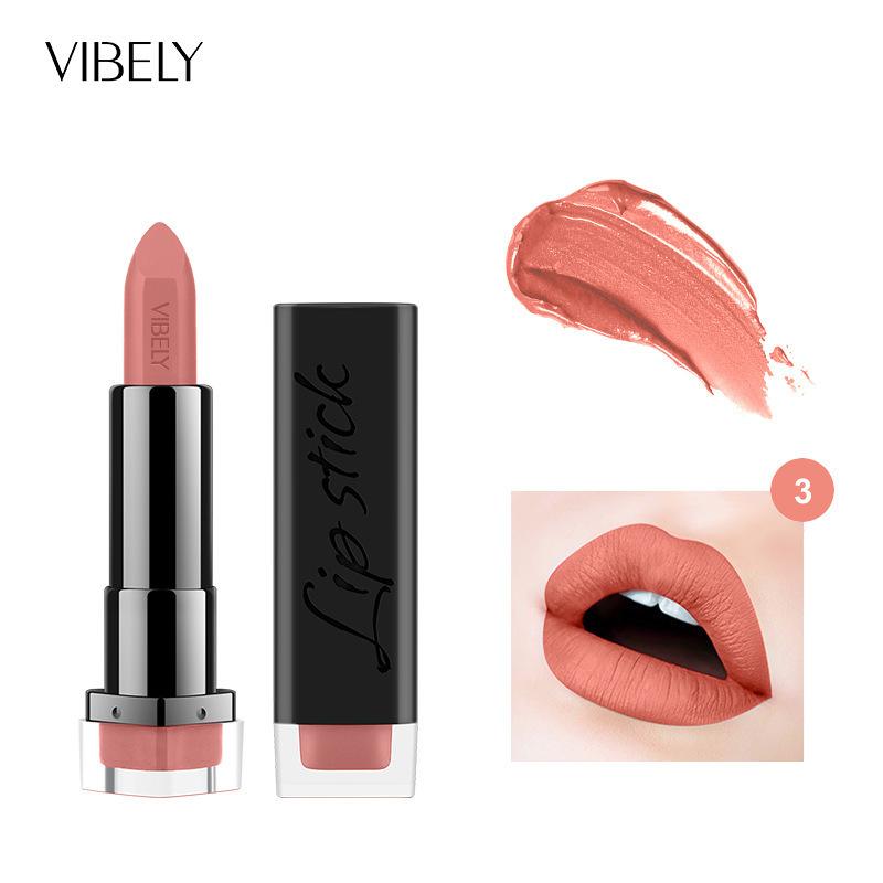 VIBELY Mattlippenstift Langanhaltend Wasserfest Transferfest Feuchtigkeitsspendend Nährender Lippenstift 29 Farbtöne