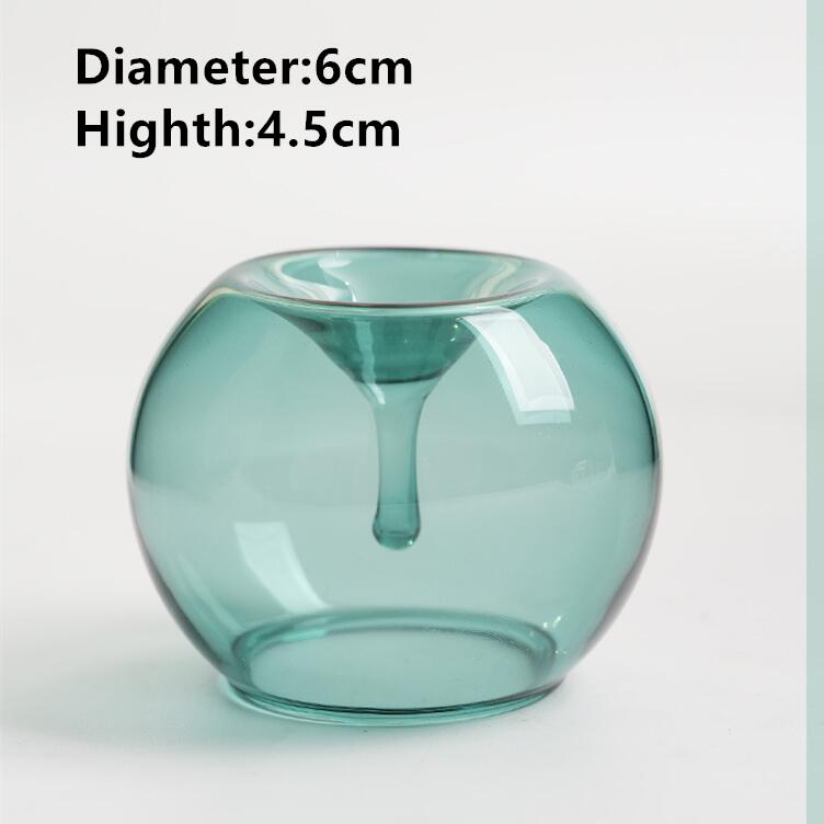 

Colorful Glass Ball Incense with Glass Incense Holder, Aroma Stand, Home Indoor Incense Burner, Zen Tea Ceremony Incense Tool M&1Pc