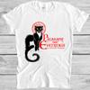 Non Scherzare Con Il Gatto Nero Piacevole Retro Cool Meme Regalo T-shirt M1118