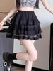 Ballet-Inspired White Princess Dress: Sweet High-Waist A-line Short Skirt for Summer