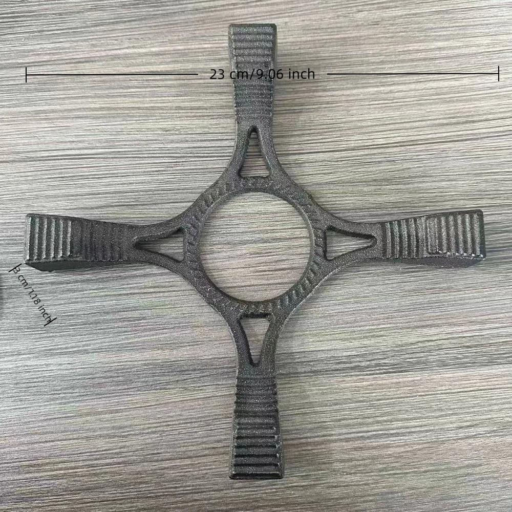 Anti-skid Gas Stove Stand 4 Claws Anti-corrosive Cast Iron Gas Stove Bracket Rust Proof Stable Wok Support Ring Kitchen Use