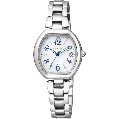 Citizen CITIZEN Watch Wicca Solar Tech Radio Watch Happy Diary Simple Adjust KL0-715-11 Women's