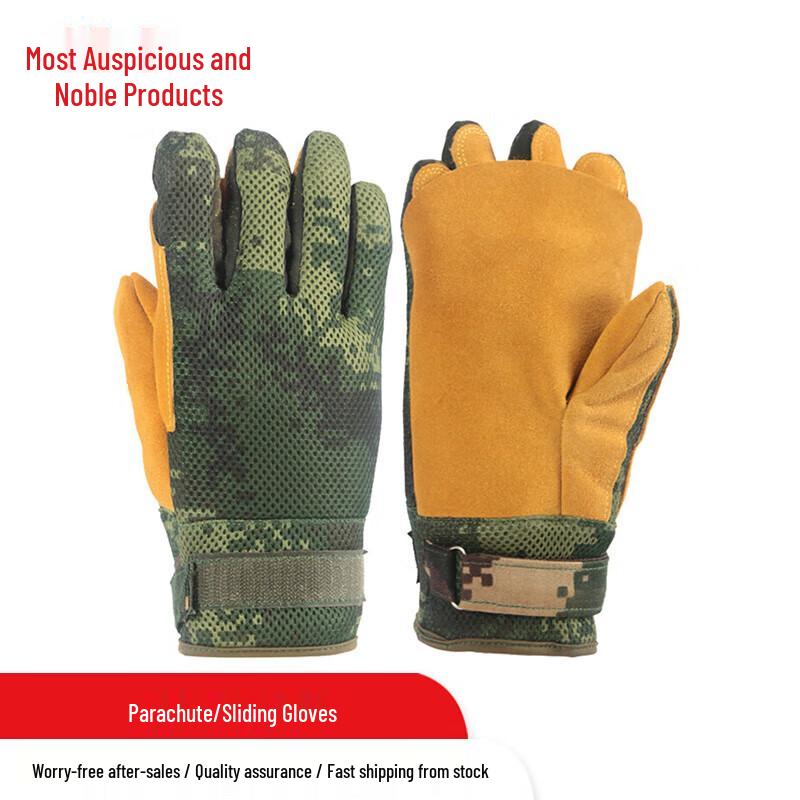 Men s Full Finger Tactical Rappelling Gloves