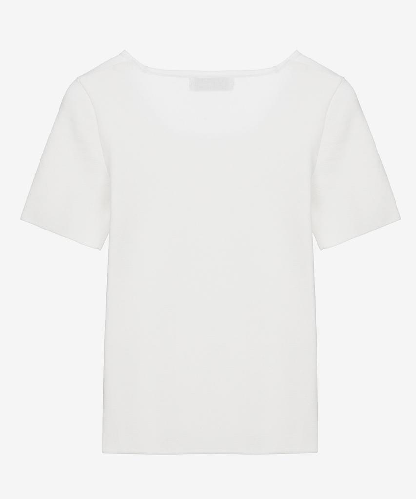 Mind Bridge Woman [W] Square Neck Slim Fit Knit - 2 Colors Mykt3204