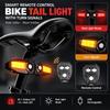 with Turn Signals Bike Tail Light Remote Control LED MTB Rear Light  Safety Warning