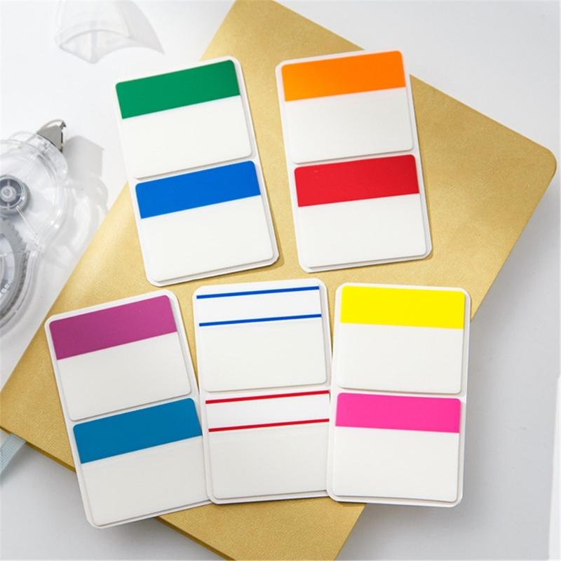 250Pcs Index Stickers Tabs Sticky Index Labels Page Flag Writable Index Flag Page Marker for Books Calendar Notebook