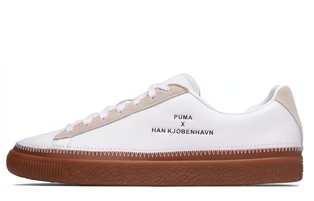 PUMA X Han Kjobenhavn Clyde Stitched White Gum 364474-01 44