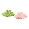 2023 Cartoon Handmade Warm Elastic Pet Cap Frog Hat for Party Photo Props Cat Hat