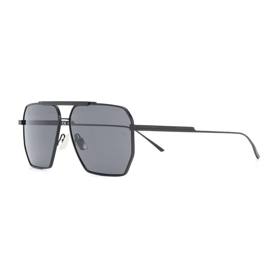 Bottega Veneta Casual Alloy Frame Aviator Sunglasses Men Sunglasses BV1012S001