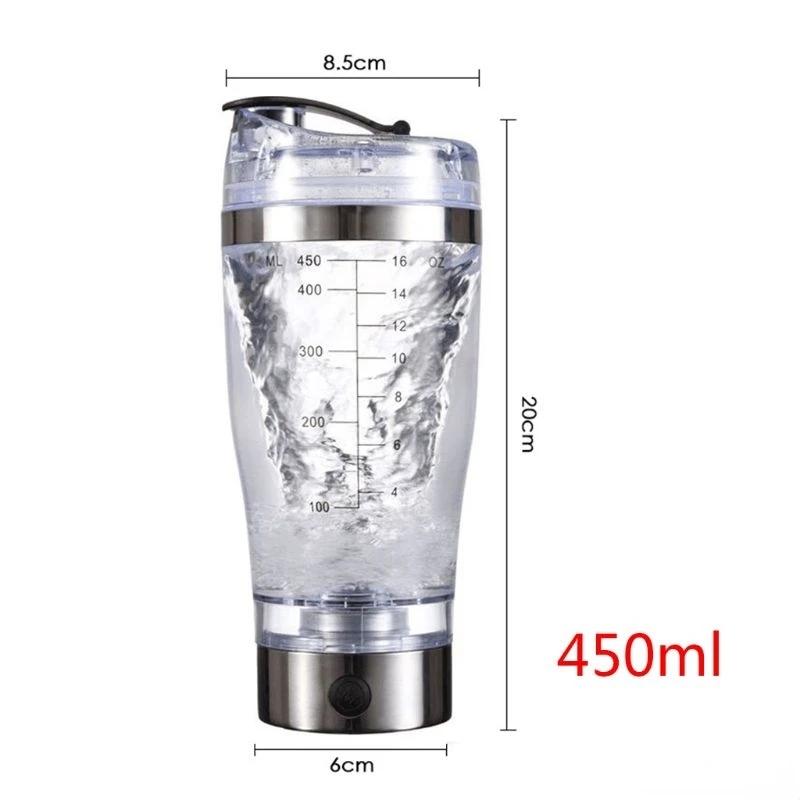Rechargeable Electric Mixing Cup Portable Protein Powder Shaker Bottle Mixer Shaker Bottle Protein Shaker Proteine Blender