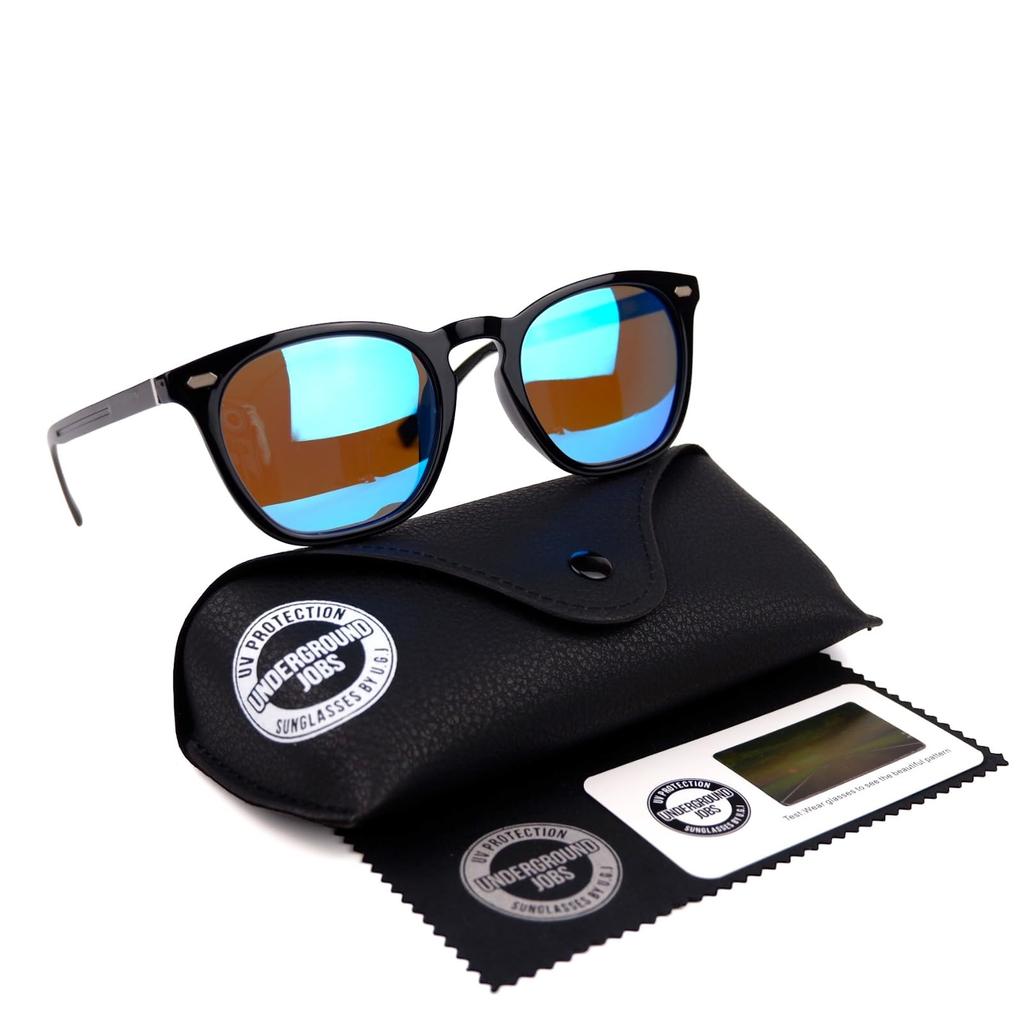 [UNDERGROUNDJOBS] Photochromic Polarized Sunglasses for Men and Women - Driving, Cycling, Fishing, Baseball, Running - Ultra-lightweight - Colored