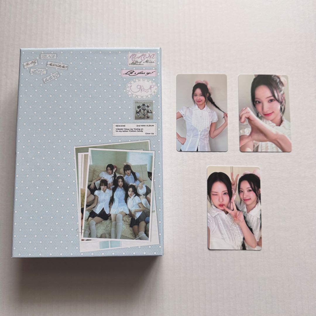 

[USED] RESCENE Glow Up Album Wonnie Set