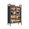 Modern 2-Tier Dustproof Storage Cabinet