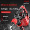 Delixi Dual-Purpose Electric Hammer Drill – High-Power Rebar Slotting & Concrete Demolition Tool