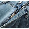 2025 New Women's High-Waisted Wide-Leg Retro Jeans: Slimming, Loose, Straight-Leg Mop Pants for Spring and Autumn