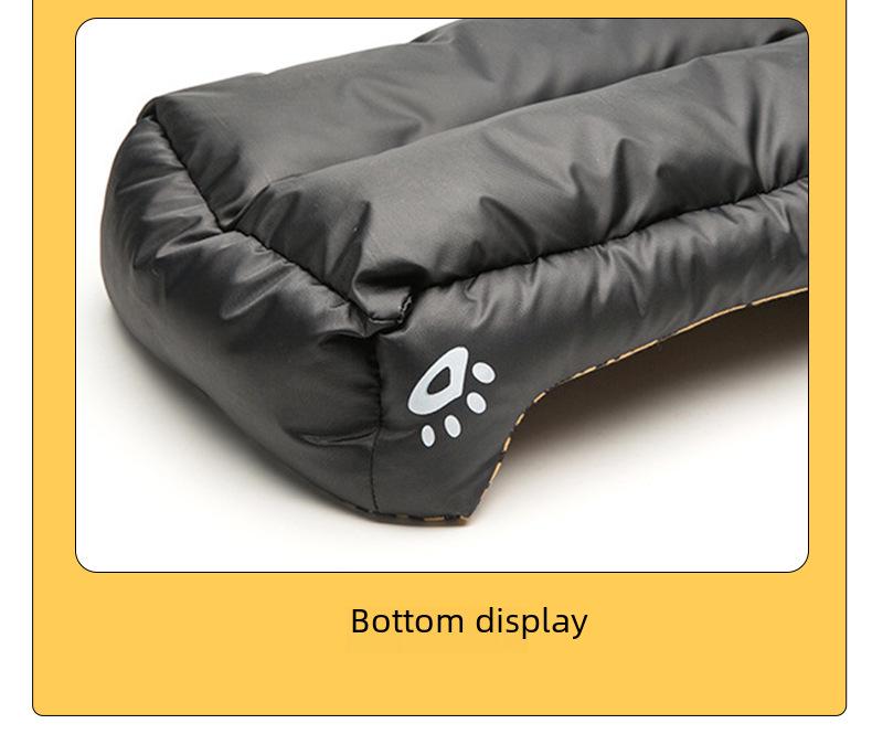 Cozy Winter Semi-Enclosed Cat and Dog Mat – Machine Washable