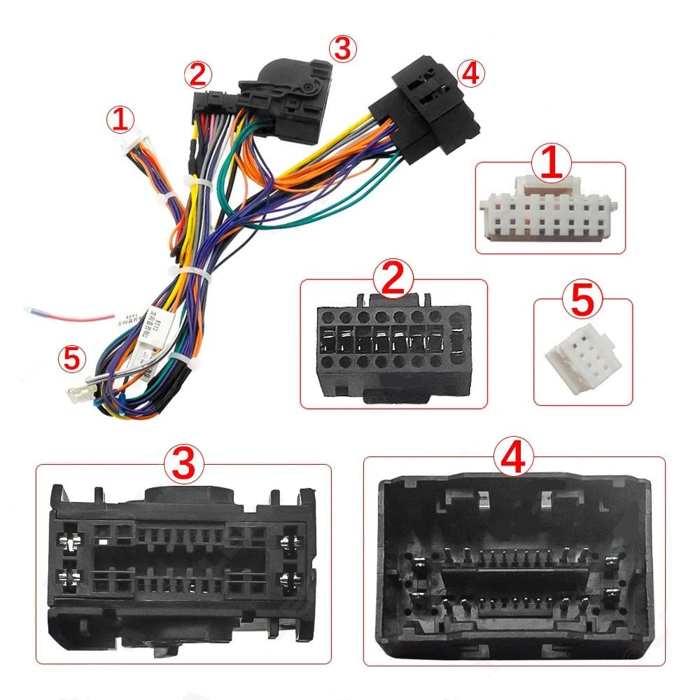 Car 16pin Power Cord Wiring Harness Adapter With Canbus For Mercedes Benz Sprint