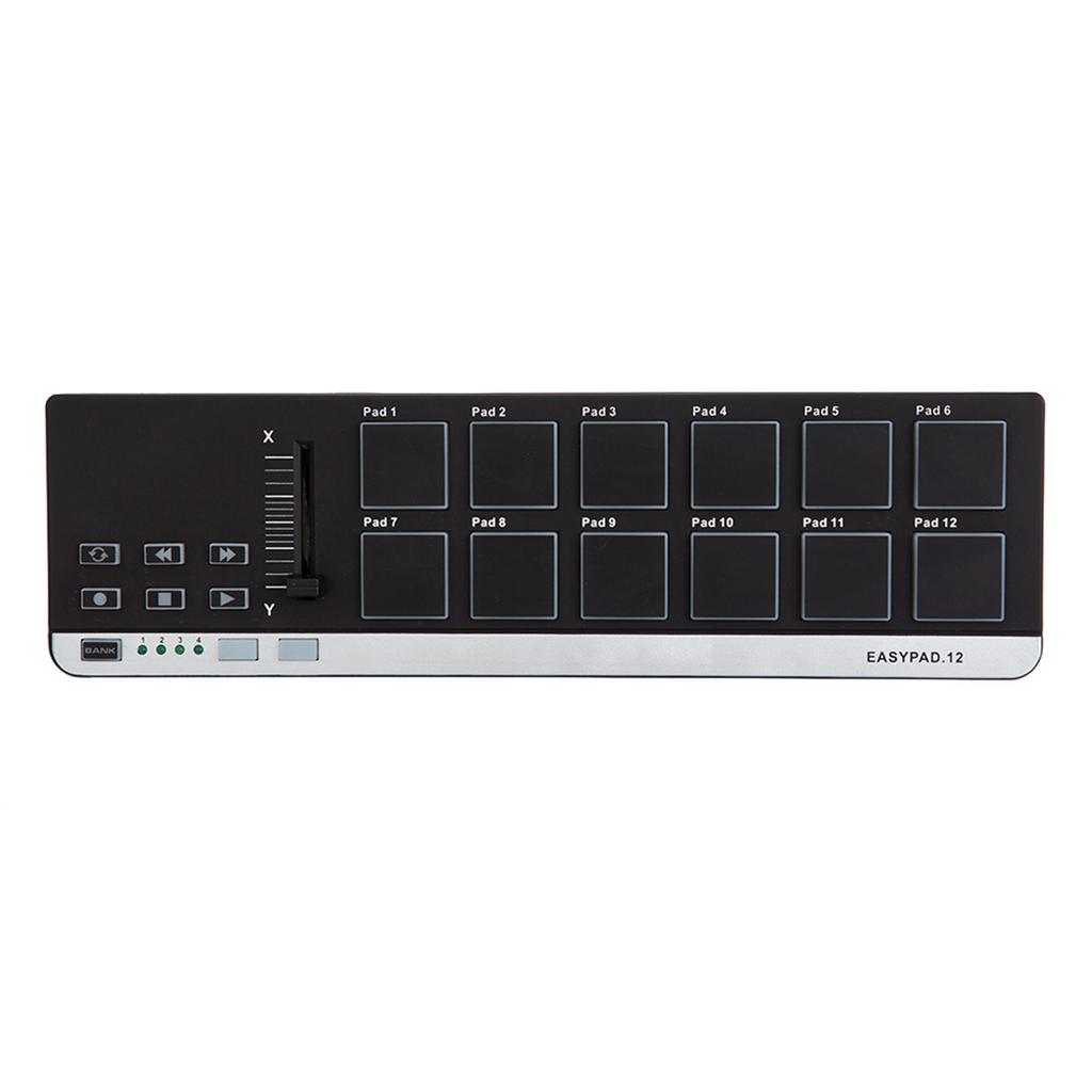 Worlde EasyPad.12 Portable Mini USB 12 Drum Pad MIDI Controller