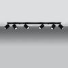 Merida 6L black ceiling lamp