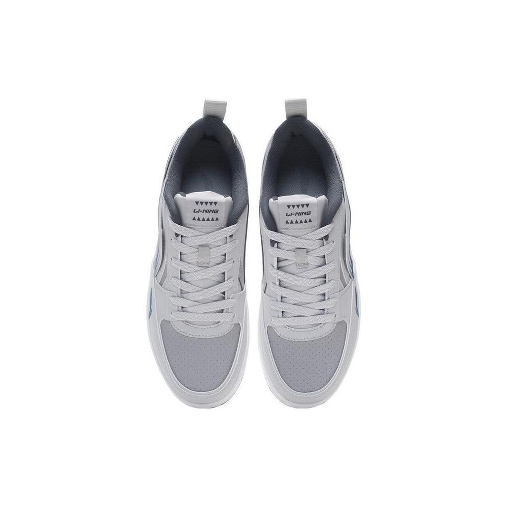 Li Ning Haiduan Spliced Upper Thick Sole Height Increasing Shock Absorbing Non-Slip Wear-Resistant Rebound Low-Top Sports Casual Shoes AGCT377-1