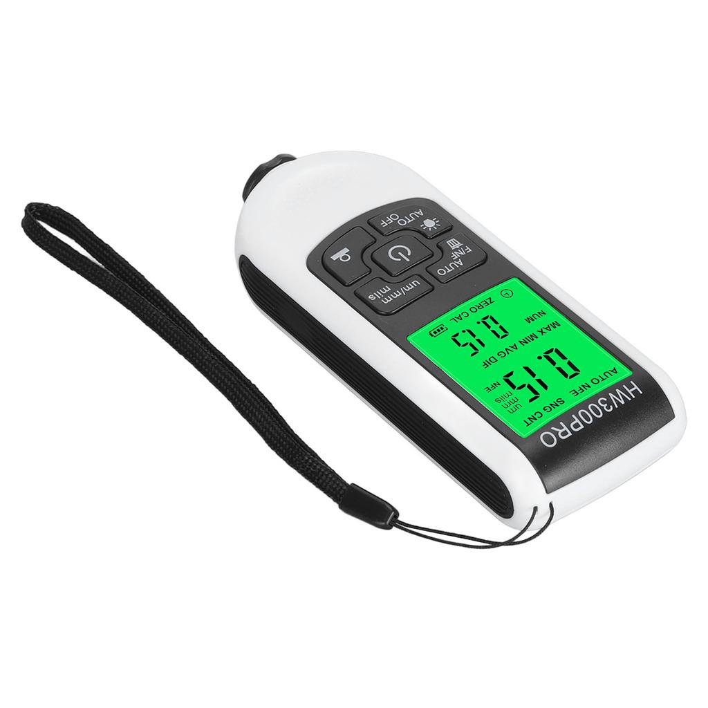 Digital Coating Thickness Gauge High Accuracy Anti Slip Paint Mil Thickness Meter Gauge for Car and