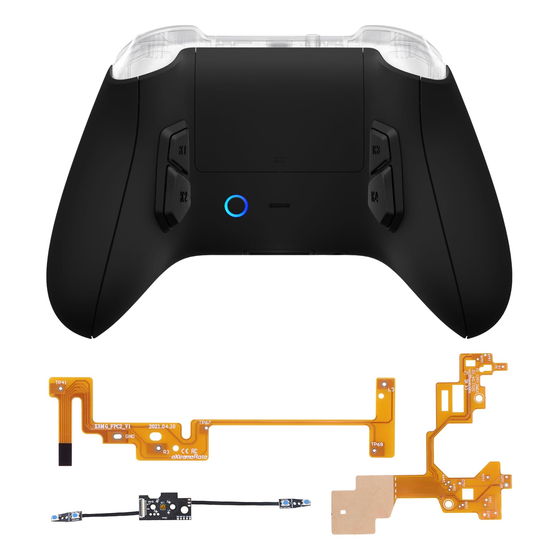 

eXtremeRate Перероблений набір для перепризначення задньої кнопки для контролерів Xbox Core 1914 та набір для перепризначення Victor X для контролерів Xbox Series Не S/X (Контролери чорний