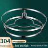 Multifunctional Stainless Steel Steaming Rack & Trivet - Insulated, Anti-Scald Kitchen Pot Holder