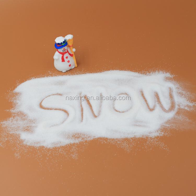 Cheap Instant Magic Snow Powder Eco-friendly SAP Non-Toxic Super Grade Artificial Snow Christmas Holiday Decoration