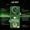 FLAMMA FC12 Drum Machine with FILL Function Guitar Drummer Pedal 6 Types of Music Up To 48 Drum Grooves Tap Tempo EQ Preset Drummer Green Real-time