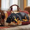 Puppy Series 4 Women's Yoga Travel Handbag with 3D Digital Print
