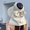 Cotton Sun Hat For Women With Wide Brim Foldable Uv Protective Outdoor Fashion Accessory