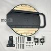 Adjustable Solid Wood Spare Tire Cover for Suzuki Jimny 18-25 Models (3/5 Door)