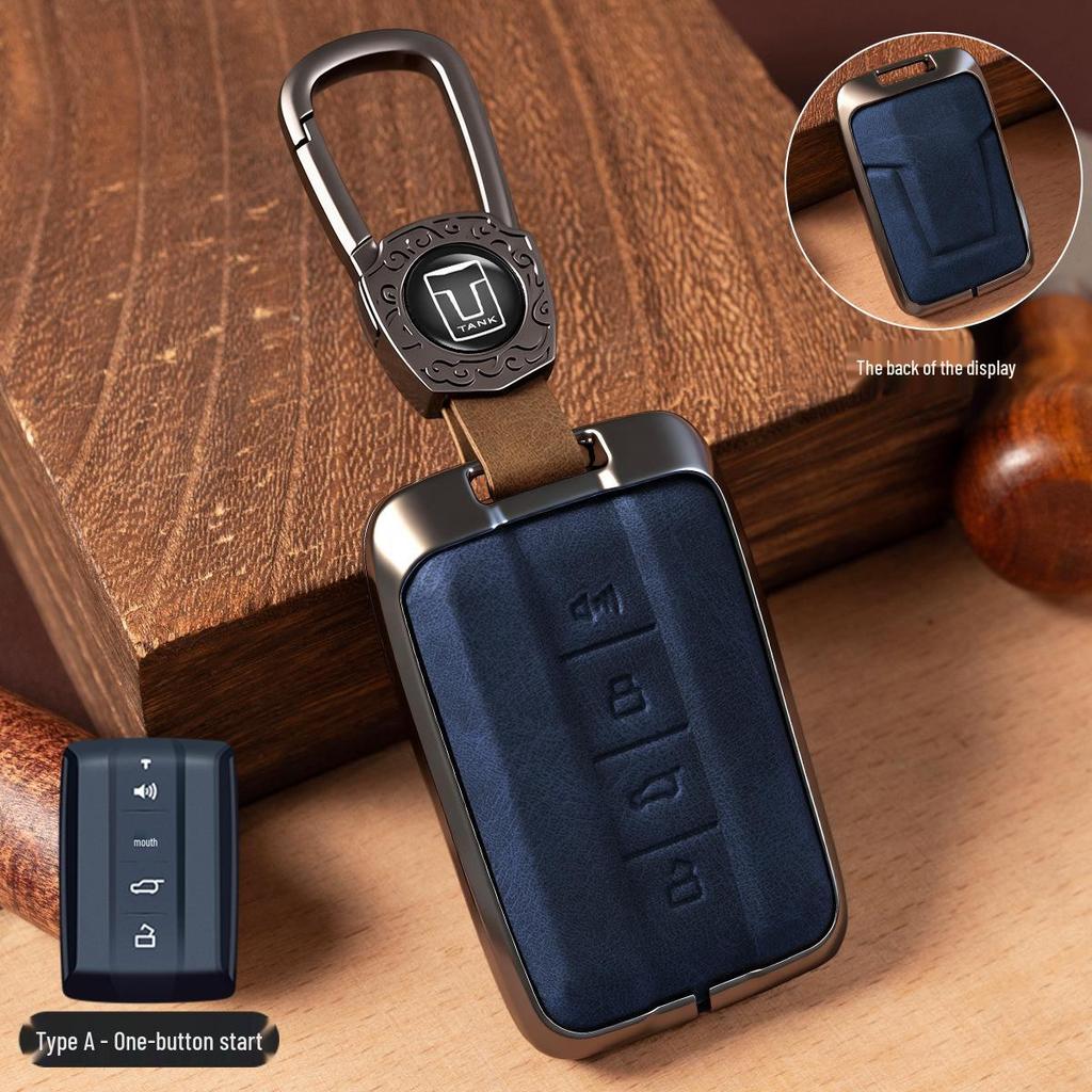 Compatible with the Cyber Tank 300 and Wey Tank 500, This Car Key Shell and Protective Cover.