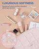BAGSMART Makeup Storage Cosmetic Storage Makeup Multifunctional Makeup Brush Storage Wash Travel Accessories Storage Large Business Pink Pouch, Pouch,