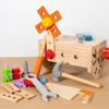 Toddler Educational Toolbox: Portable Workbench Toy for Early Learning and Repair Simulation.