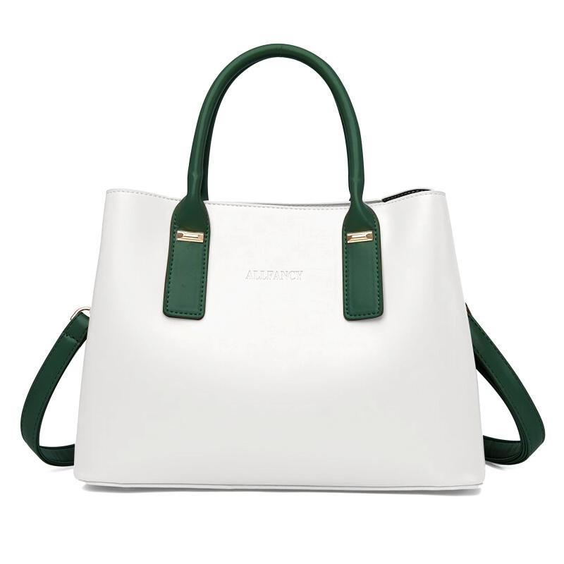 Genuine Leather Handbags Trendy Fashion Models Large-capacity Handbags Single-shoulder Messenger Ladies Bags