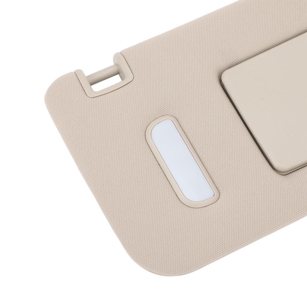 Gray Sun Visor with Vanity Mirror for Cadillac Escalade EXT 2500HD, 3500HD, 2500 XL 2500 (2007-2013) and 1500 XL 1500 (2007-2014) (Right OE: 22850310)