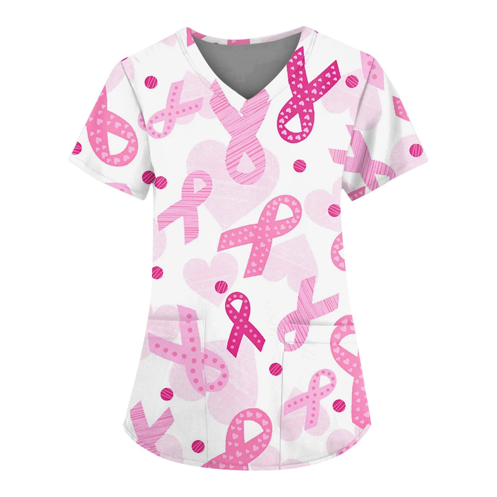 Женские топы с короткими рукавами и v-образным вырезом с цветочным принтом — фото 9