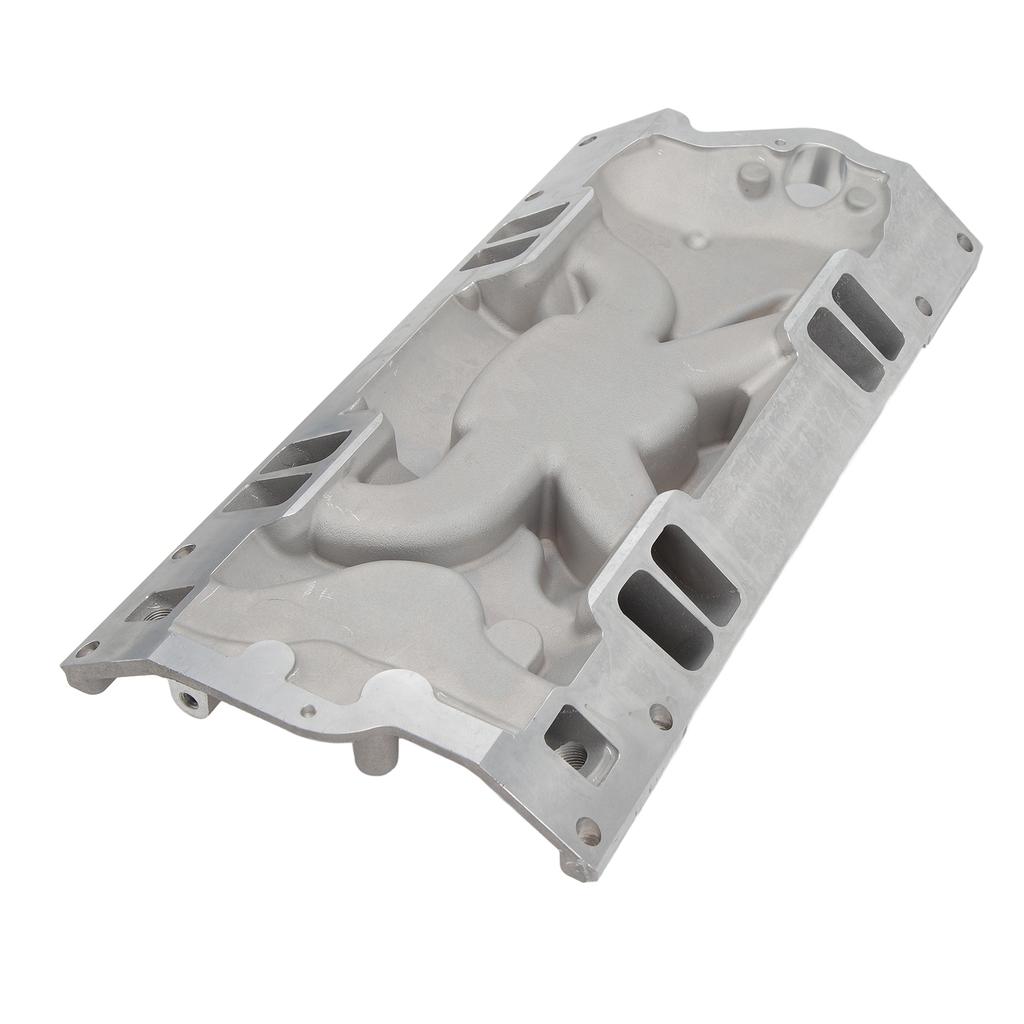 Intake Manifold Vortec Dual Plane Efficient Performance Cast Aluminum for SBC 350 383 1997 and Up