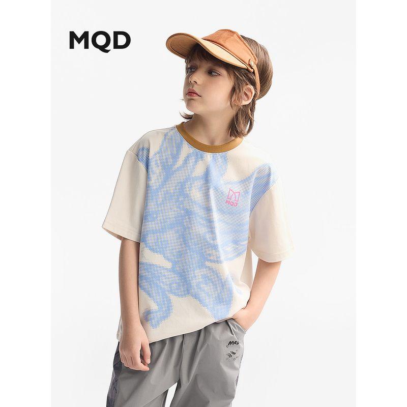 [Moisture-Absorbing and Quick-Drying] Mqd Children's Clothing Boys' T-Shirt Summer New Style Children's Short-Sleeved Clothes Tops and Base Shirts