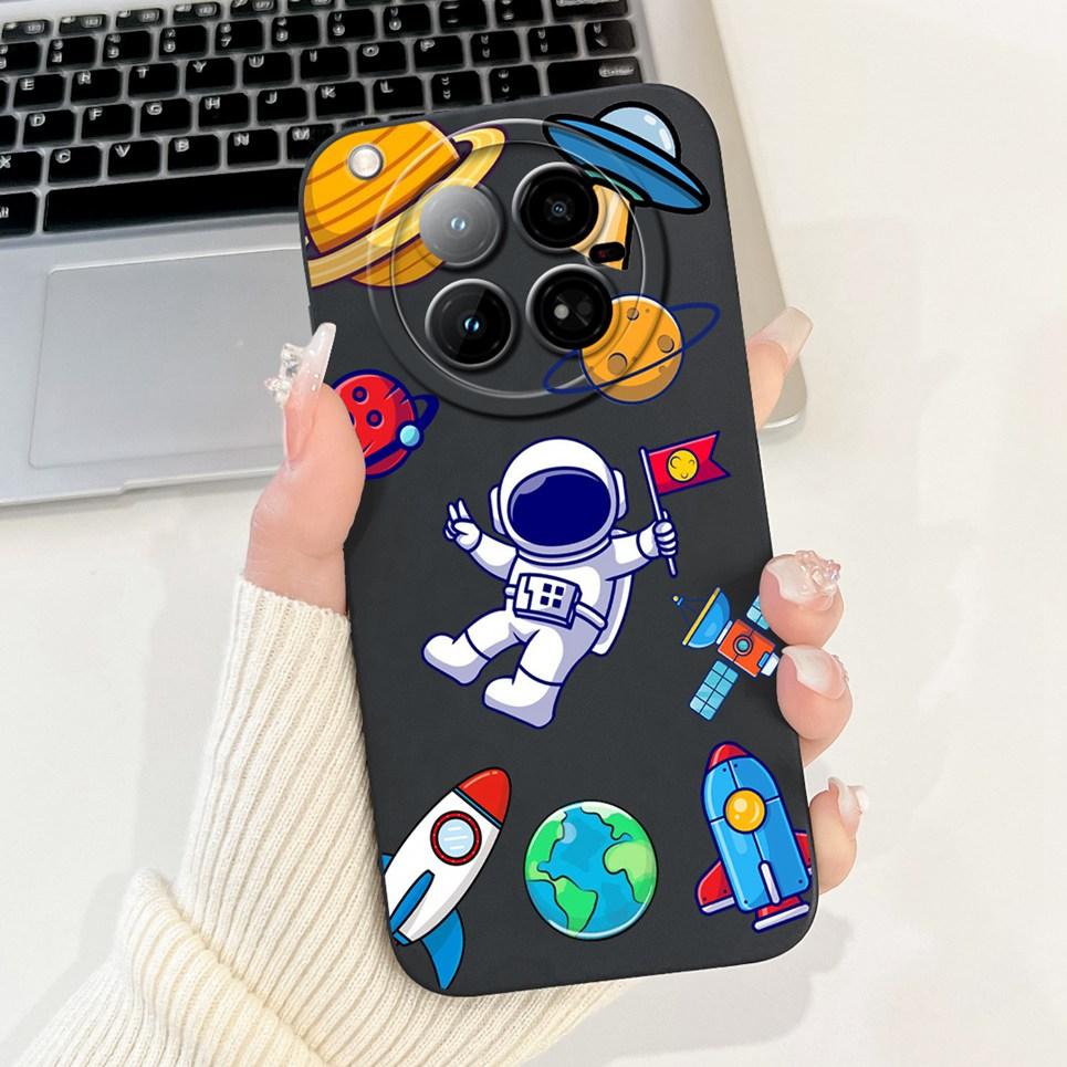 Cartoon Fashion Back Cover For Infinix Zero 40 4G X6860 Phone Case Soft Silicone Dragon Astronaut Black Cat Funda Zero40 Bumper