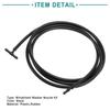 ACROPIX Front Windshield Washer Nozzle Windshield Washer Hose with 4 Connectors 2M Volvo Compatible with S40 Black 7pcs