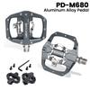 BUCKLOS Bike Pedal Non Slip MTB Road Bicycle Pedal Platform Dual-Funcion Flat Clipless Ultralight Cycling Cleat Pedals Bike Part