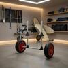 Sit on Top Kayak Cart Adjustable Two Wheel Rubber Wheels Boat Carrier
